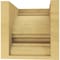 Ekena Millwork 7"W x 7"D x 7"H Wide Diane Rough Cedar Woodgrain TimberThane Corbel, Primed Tan CORUR07X07X07DIARCPR - alternate 3